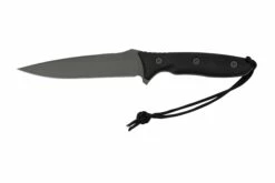 Spartan Blades Moros SB53BKBKNLBK Black, Black Micarta, Funda Molle-Black, Cuchillo De Supervivencia