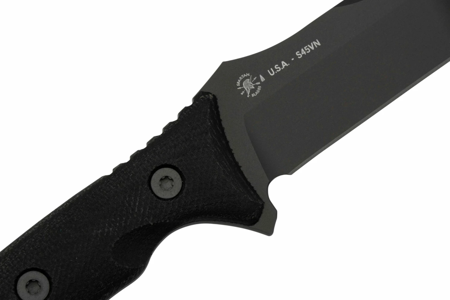Spartan Blades Moros SB53BKBKNLBK Black, Black Micarta, Funda Molle-Black, Cuchillo De Supervivencia 5 Spartan Blades Moros SB53BKBKNLBK Black, Black Micarta, Funda Molle-Black, Cuchillo De Supervivencia - Imagen 5