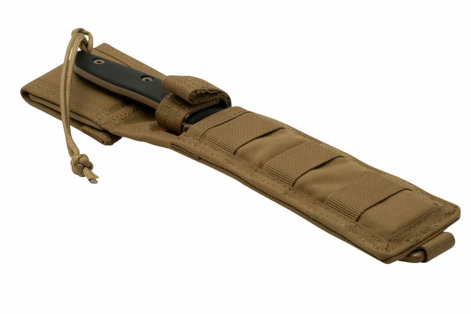 Spartan Blades Moros SB53DEBKNLBK Flat Dark Earth, Black Micarta, Funda Molle-Black, Cuchillo De Supervivencia 6 Spartan Blades Moros SB53DEBKNLBK Flat Dark Earth, Black Micarta, Funda Molle-Black, Cuchillo De Supervivencia - Imagen 6