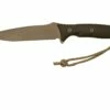 Spartan Blades Moros SB53DEGRNLTN Flat Dark Earth, Green Micarta, Funda Molle-Coyote, Cuchillo De Supervivencia