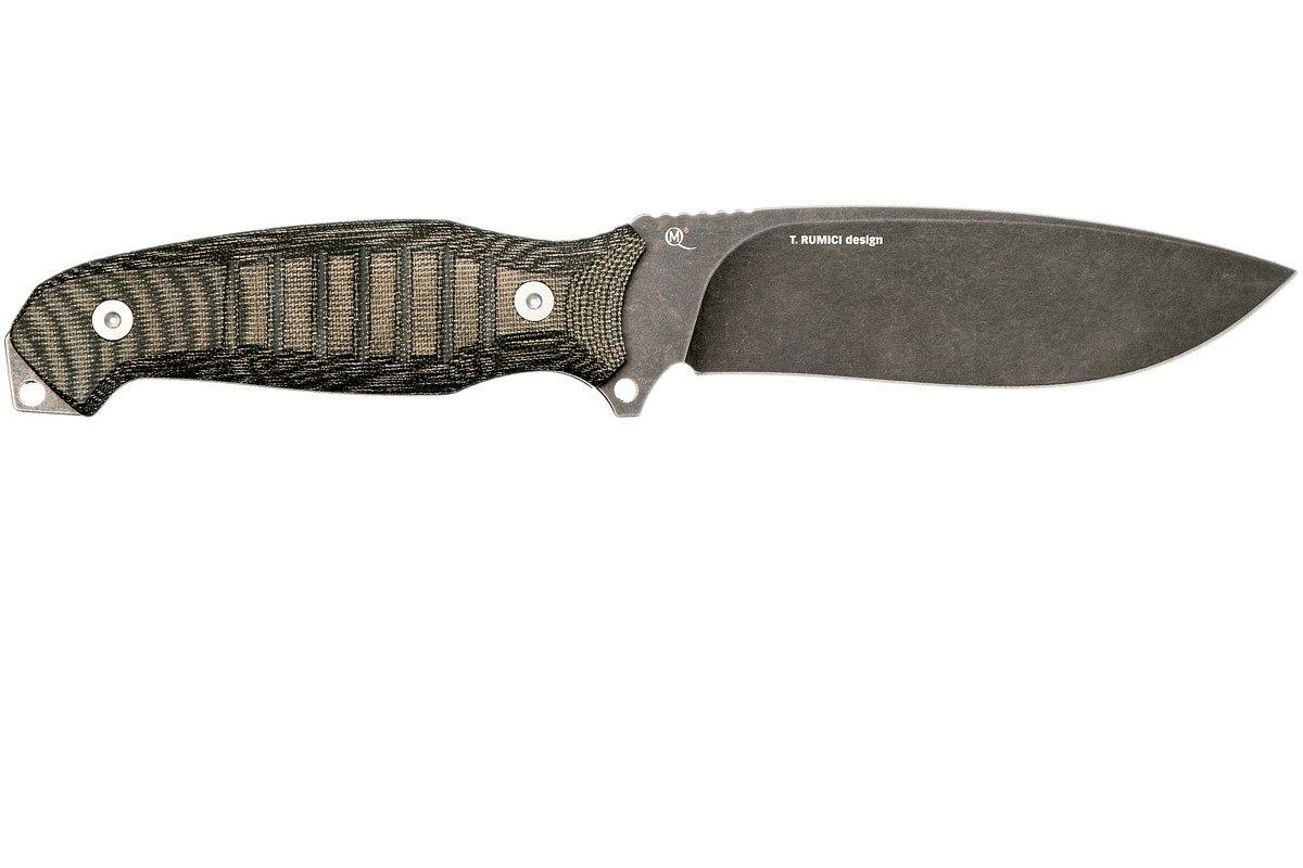 Viper Golia Evolution 4003ECB D2, Black Micarta, Cuchillo Fijo 2 Viper Golia Evolution 4003ECB D2, Black Micarta, Cuchillo Fijo - Imagen 2