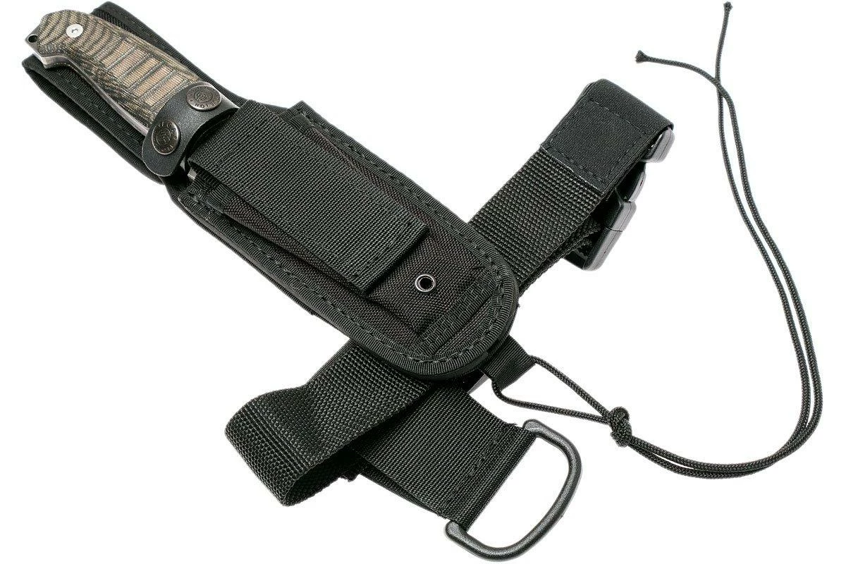 Viper Golia Evolution 4003ECB D2, Black Micarta, Cuchillo Fijo 8 Viper Golia Evolution 4003ECB D2, Black Micarta, Cuchillo Fijo - Imagen 8