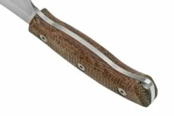 White River Camp Cleaver WRCC55-BNA Natural Burlap Micarta, Cuchillo De Camping -Messen Verkoop 2024 WRCC55 BNA 04 whiteriver