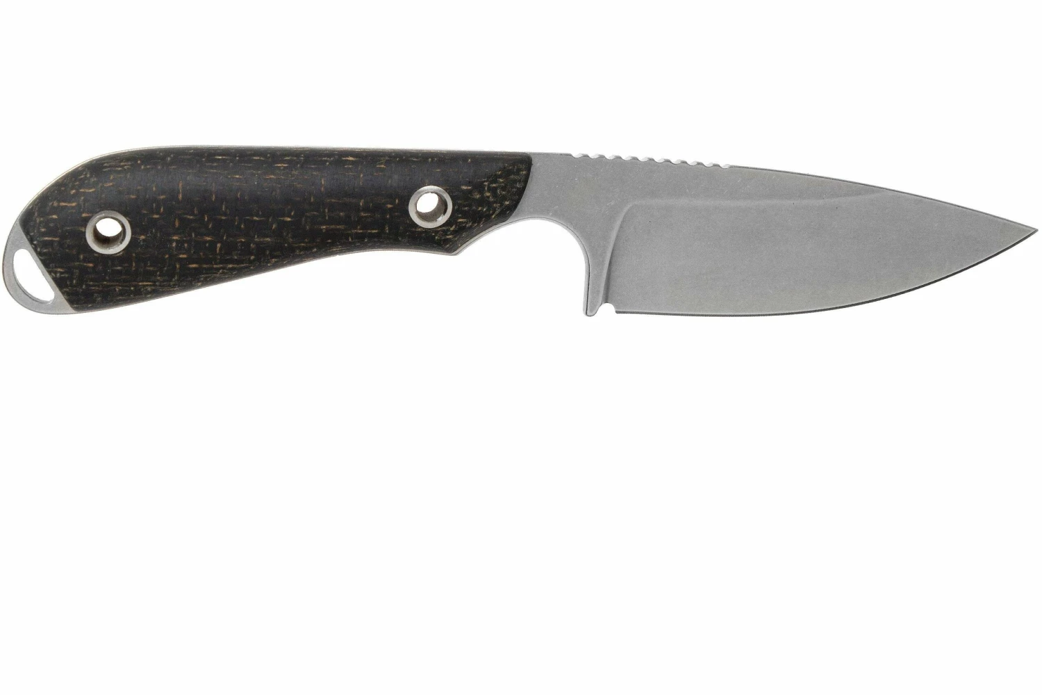 White River Knives M1 Black Burlap Micarta Cuchillo Fijo, Kydex Sheath 2 White River Knives M1 Black Burlap Micarta Cuchillo Fijo, Kydex Sheath - Imagen 2