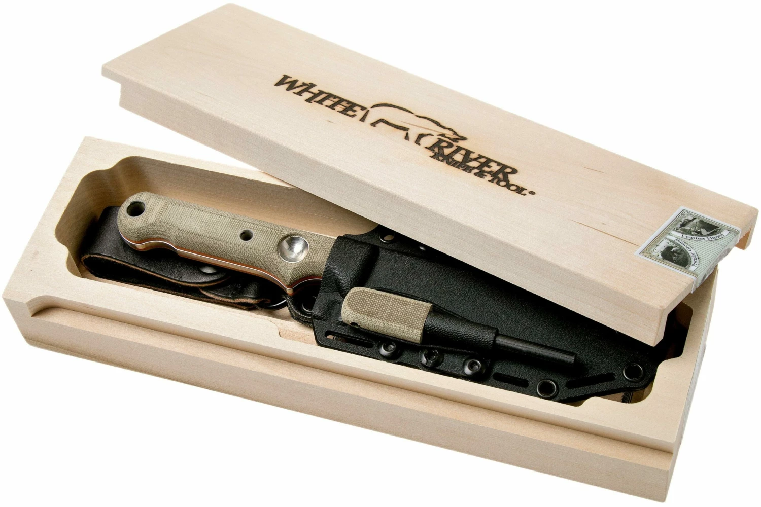 White River Knives FC5 Firecraft Cuchillo De Supervivencia, Con Funda Con Firesteel Kydex 9 White River Knives FC5 Firecraft Cuchillo De Supervivencia, Con Funda Con Firesteel Kydex - Imagen 9