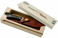 White River Sendero Classic, Black Burlap -Messen Verkoop 2024 WRJF SC BBL 08 white river knives