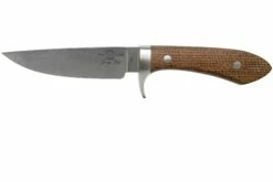 White River Knives Sendero Classic Cuchillo De Caza Natural Burlap Micarta, Jerry Fisk Design